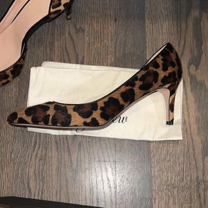 J Crew Calf Hair Pumps 9.5 New